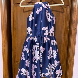 Blue floral dress!
